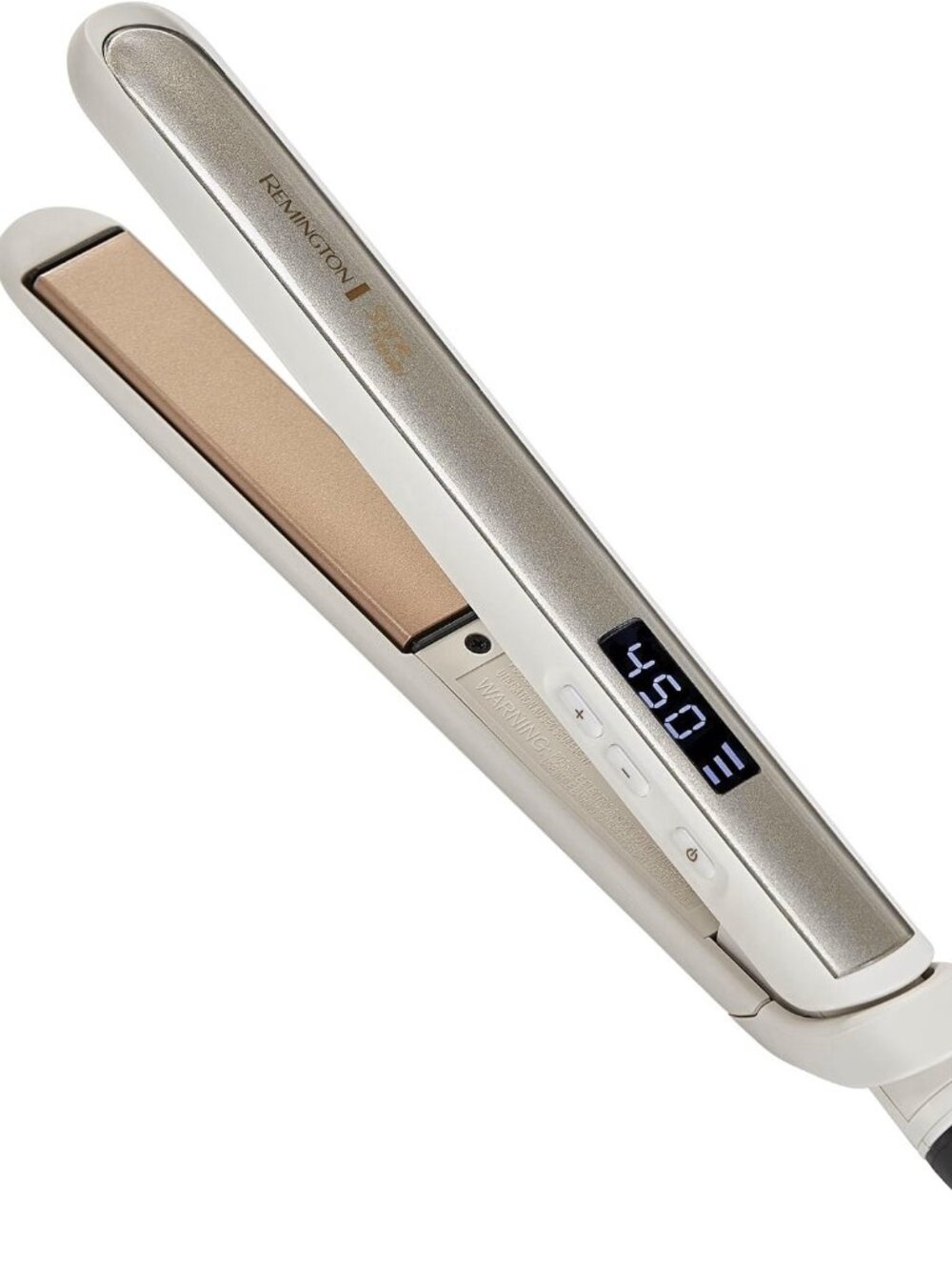 Remington Shine Therapy 1” Flat Iron, Argan Oil Keratin Plate Hair Straightener